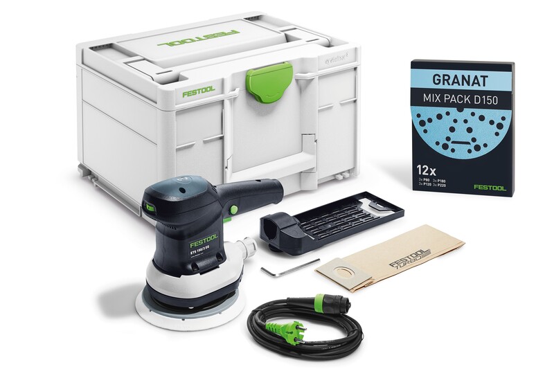 Slefuitor cu excentric ETS 150/3 EQ-Plus