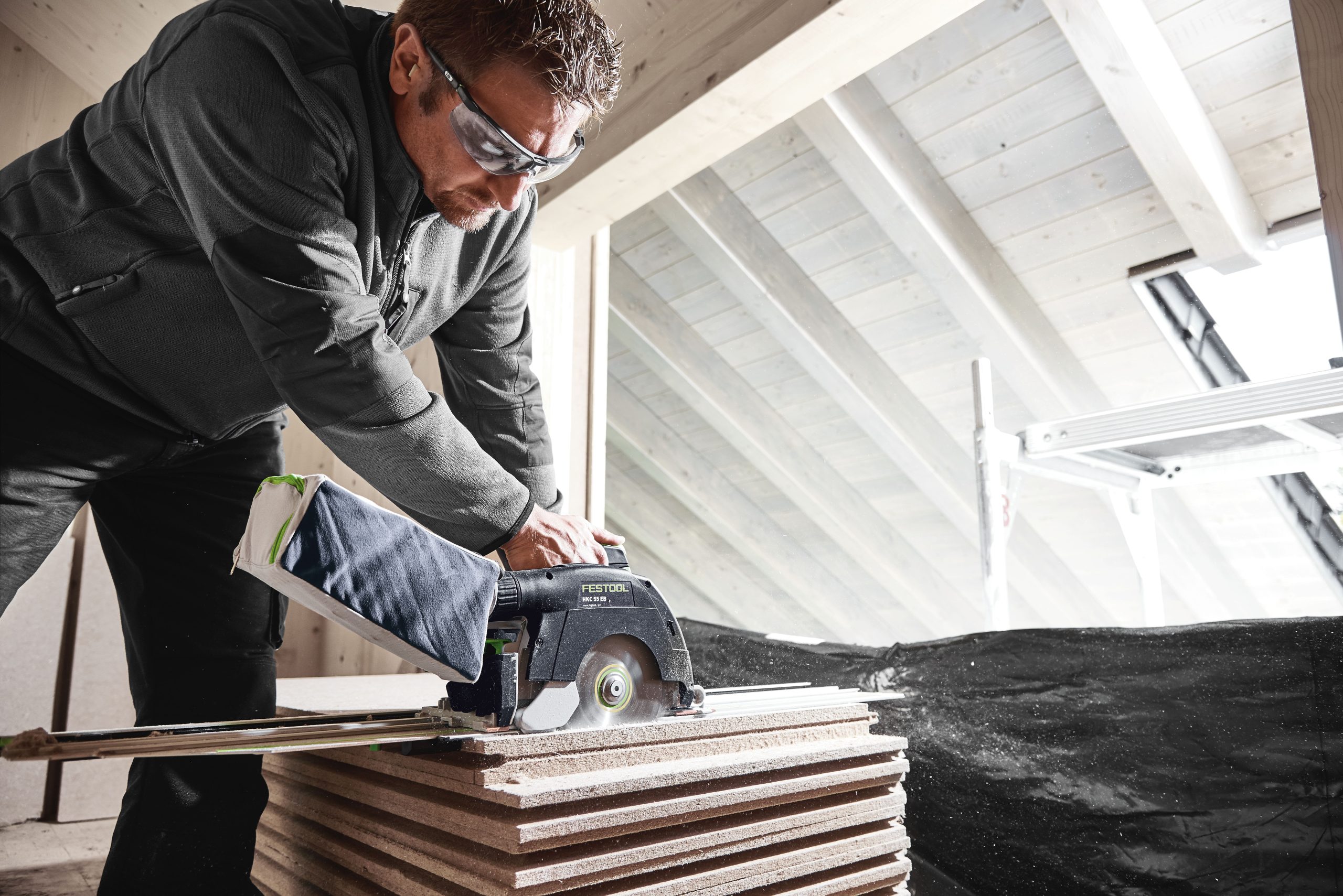 Ferăstraie circulare manuale cu acumulatori HKC 55 EB-Basic