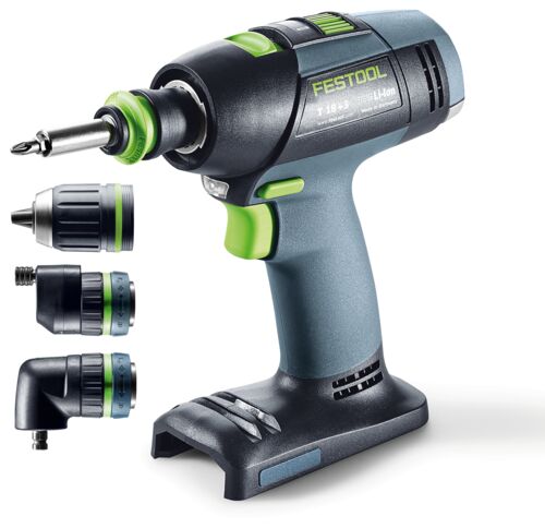 Masini de gaurit si insurubat cu acumulatori T18+3 Basic-Set