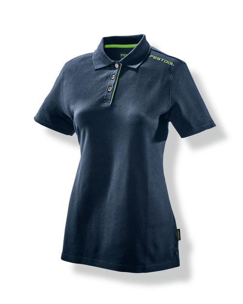 {Poloshirt dunkelblau Damen} POL-LAD-FT1-M