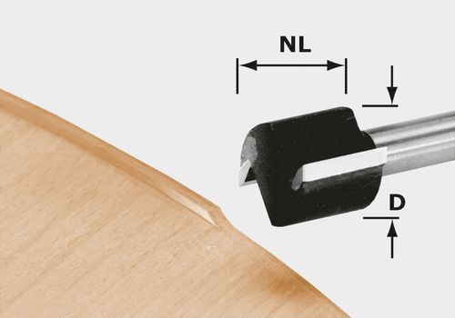 Freza pentru muchii HW D 19/16 S8 OFK 700