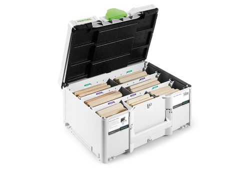 Sortiment de cepuri „biscuit” DOMINO XL din lemn de fag DS/XL D12/D14 128 BU