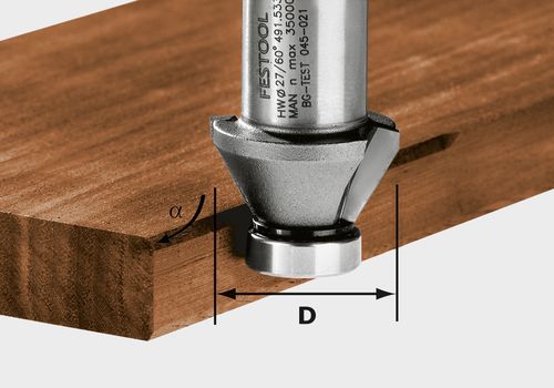 Freza de sanfrenat HW 45°-OFK 500