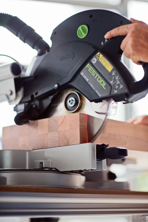 Ferastrau circular stationar cu sanie de glisare KAPEX KS 120 REB