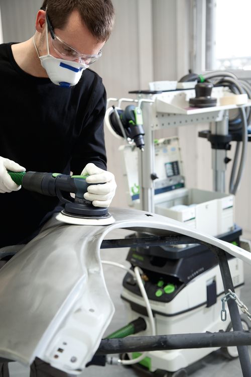 Slefuitor pneumatic cu excentric LEX 3 150/5