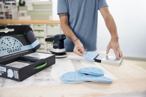 Abrazive Granat D150 GR-Set