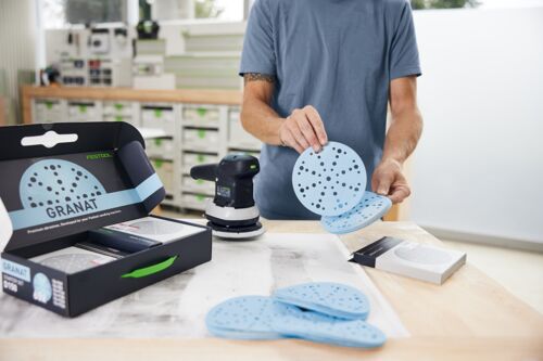 Abrazive Granat D150 GR-Set