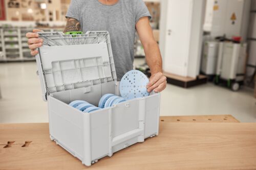 Systainer3 pentru materiale abrazive Granat D150 GR SYS