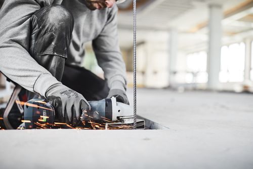 Polizor unghiular cu acumulator AGC 18-125 EB-Basic